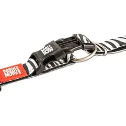 Нашийник для собак Max & Molly Smart ID Collar Zebra XS 22-35x1.5 см - мініатюра 3