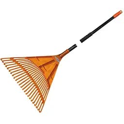 Грабли веерные Bradas 24 зубца черенок металлический KT-CX24B-M