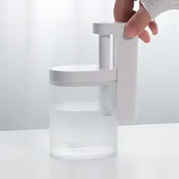 Портативний зволожувач повітря Xiaomi Sothing Geometry Desktop Humidifier (DSHJ-H-002) White - мініатюра 3