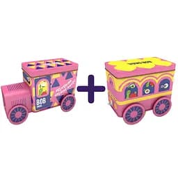 Набори солодощів з іграшкою та стікером Bob Snail Snack Track + Bob Snail Fruit Start