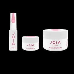 Рідкий гель для укріплення та моделювання Joia vegan PolyLiquid gel Pink Lace 15 мл - мініатюра 5