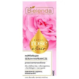 Сыворотка для лица Bielenda Royal Rose Elixir Многофункциональная против морщин ночная 30 мл