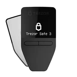 Апаратний гаманець для криптовалют Trezor Model Safe 3 Stellar Silver (TMS3SS)