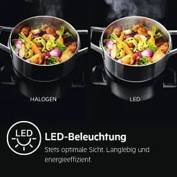 Настінна витяжка AEG DBB 3651 M, нержавіюча сталь, LED-освітлення, 3 швидкості, жировий фільтр, 96 кВт·год/рік - мініатюра 5