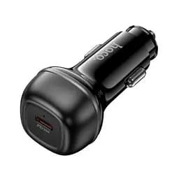 Автомобильное зарядное устройство HOCO Z58 Rank single port PD30W car charger черный