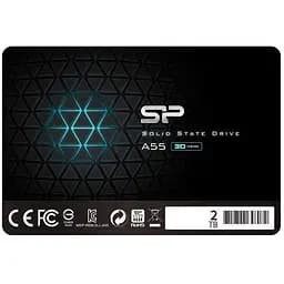 Накопитель SSD 2 ТБ 2.5'' SATA3 SILICON POWER A55 (SP002TBSS3A55S25)
