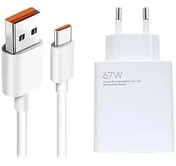 Зарядний пристрій XiaomiXiaomi 67W Charging Combo Type-A BHR6035EU