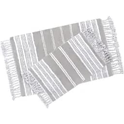 Набір килимків Irya Martil gri 90х60 см та 60х40 см сірий (svt-2000022260572)