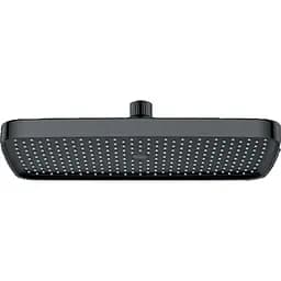 Верхній душ Koer KP-0402-07-OH 310x200 мм KR4990, Чорний матовий