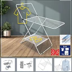 Сушарка для білизни підлогова Casa Si City 8m White (CS92282W04) - мініатюра 6