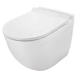 Унитаз подвесной Jaquar Solo SLS-WHT-6953BIUFSM с сидением Soft Close