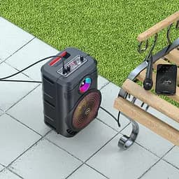 Портативна акустика Hoco BS46 Mature outdoor10W BT5.0 TWS AUX бездротова - мініатюра 6