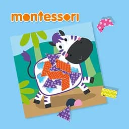 Набір для творчості SES Creative Montessori Вирізай з тваринками (14061S) - мініатюра 6