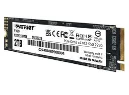 Твердотільний накопичувач SSD Patriot 2Tb, P320, PCI-E 3.0 x4, M.2 2280, 3D TLC, 3000/2200 МБ/с teh0019793 - мініатюра 4