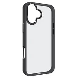 Чехол для Apple iPhone 16 Plus, UNIT2, черный, ударопрочный, прозрачный противоударный чехол-накладка из TPU и поликарбоната (PC), с защитными бортиками, защита всего корпуса от ударов и царапин, ArmorStandart (ARM78749)