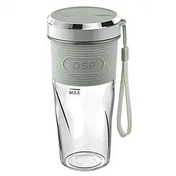 Блендер-шейкер DSP KJ2087 USB портативний green (40976-KJ2087 Green_829)
