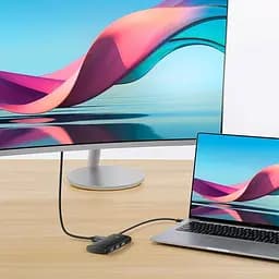 Порт-реплікатор Baseus Lite Series 5-in-1 Hub Docking Station 0.2m (WKQX040001) - мініатюра 4