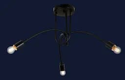 Люстри Loft Levistella 761WG03-3 BK - мініатюра 2
