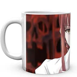 Кружка GeekLand Chainsaw Man Человек бензопила Макима CM 02.05 330 мл белая