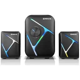 Акустична система REAL-EL M-320 Black (EL121300014) - мініатюра 2