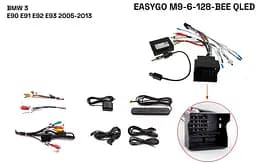 Штатна автомагнітола EasyGo M9-6-128-BEE QLED BMW 3 E90 E91 E92 E93 2005-2013 - мініатюра 2