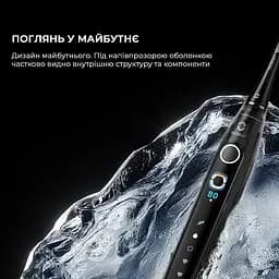 Електрична зубна щітка Oclean X Pro 20 Set Electric Toothbrush Black - мініатюра 4