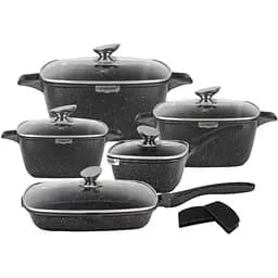 Набор посуды с мраморным покрытием Edenberg EB-12912 10 предметов