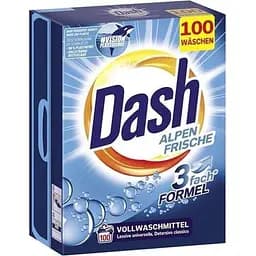 Порошок для стирки Dash Alpen Frische 100 стирок