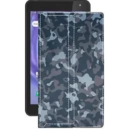 Чехол StatusCASE из экокожи для планшета Prestigio Seed A7 (PMT4337) Хаки-синий