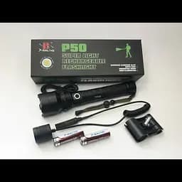 Ліхтарик тактичний BL Police BL QP510-P50 з підствольним кріпленням Zoom та виносною кнопкою - мініатюра 3