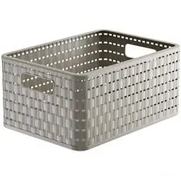 Ящик для зберігання Rotho А5 Country 11 л капучино (11169.2)