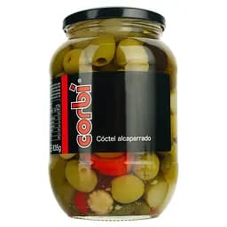 Оливки Corbi Коктейль з каперсами 835 г