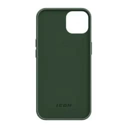 Силиконовый чехол с MagSafe для Apple iPhone 14, ICON2 MagCase, оливковый, противоударный, панель с мягкой подкладкой, защита всего корпуса, поддержка беспроводной зарядки, совместим с защитными стеклами и пленками, ArmorStandart (ARM68391) - мініатюра 2