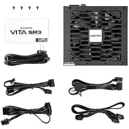 Блок живлення Chieftec 750W VITA SM3 BPX-750-C ATX 3.1 120mm, 80+ Bronze, Semi modular, Retail - мініатюра 7