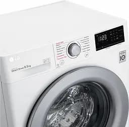 Пральна машина LG з фронтальним завантаженням F2V3GS4W, 8,5кг, 1200, A+++-30%, Пар, глибина 47см, Дисплей, Інвертор, Білий (F2V3GS4W) - мініатюра 8
