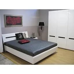 Комплект модульный в спальню ВМК (БРВ) Ацтека N77816 Белый/Белый глянец (BRW-1624)