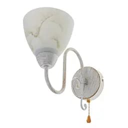 Бра Brille BKL-496W/1 E14 WH/G настінне накладне класичне