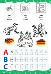 English for Kids. Алфавіт і цифри. Alphabet and Numbers - мініатюра 2