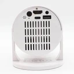 Портативний домашній проектор Rotundity M5 з WiFi та пультом для перегляду фільмів Широкоекранний 16:9 Білий - мініатюра 5
