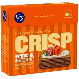 Хлебцы ржаные Fazer Crisp Rye со специями 200 г