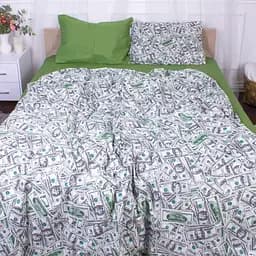 Наволочка MirSon Dollars 17-0589 Ranforce Elite 45х45 см разноцветная