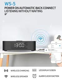Портативна акустика Yison WS-5 with Qi Charger з бездротовою зарядкою - мініатюра 4