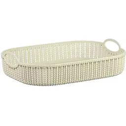 Кошик 31х24 см, білий ротанг (1195-IH-біл.ротанг)