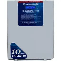 Стабилизатор напряжения тиристорный Укртехнология Universal 9 9000 Вт 220 В стабилизация 145-260 36 ступеней