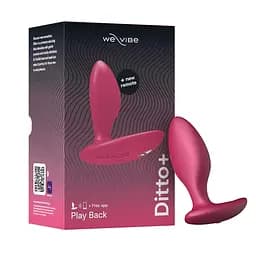 Анальная смарт-вибропробка We-Vibe Ditto+ Cosmic Pink с пультом ДУ We-vibe SX0519 99274