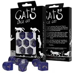 Набор кубиков CATS Modern Dice Set: Meowster , 7 шт. (RCAT04)