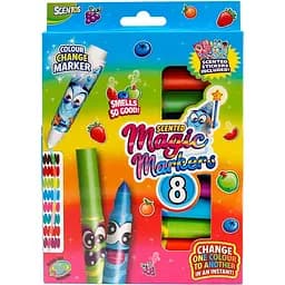 Набор ароматных маркеров для рисования Scentos Цветная магия, 8 цветов (20102)