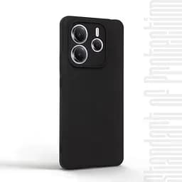 Чехол-накладка для смартфона Xiaomi Redmi Note 14 5G, противоударный, силиконовый, термополиуретановый (ТПУ), с защитой камеры и корпуса, черный, защита всего корпуса, ArmorStandart (ARM79725) - мініатюра 2