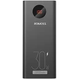 Зовнішній акумулятор Romoss PEA20 20000mAh 30W Black (PEA20-192-2111H) [120787]