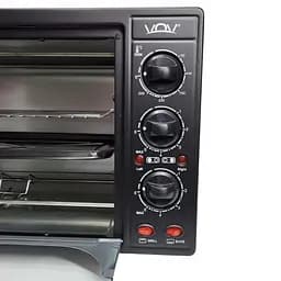 Духовка VOV VEOHP-30L з 2 конфорками 30 л нержавіюча сталь - мініатюра 6